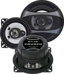 Crunch Car Speaker Set GTi42 4" with 50W RMS (3 Way)