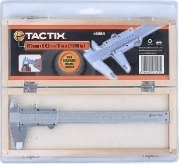 Tactix Analog Thickness Gauge 0-150mm 245011