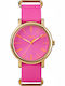 Timex Women's Watch with Pink Fabric Strap