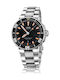 Oris Automatic Watch with Metal Bracelet Silver