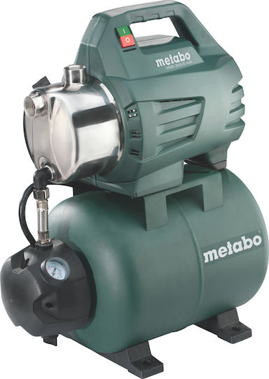 Metabo HWW 3500/25 Inox Einstufig Einphasig Wasserdruckpumpe mit Behälter 24 Liter 900W