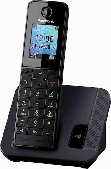 Panasonic KX-TGH210 Безжичен Телефон с Българско Меню Черен