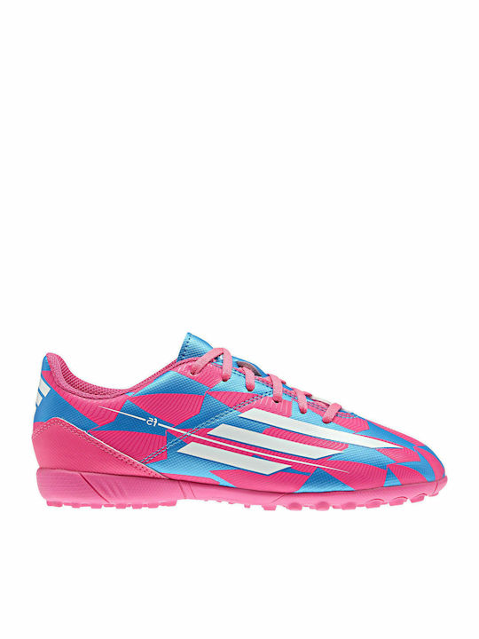 F5 TF Kids Turf Soccer Shoes Fuchsia
