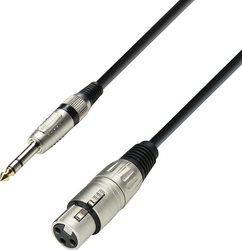 Adam Hall XLR female - 6.3mm male 1m K3BFV0100 Adam Hall XLR female - 6.3mm male 1m K3BFV0100