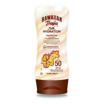 Hawaiian Tropic Silk Hydration Lotion Sunscreen Wasserfest Sonnenschutz Lotion SPF50 180ml