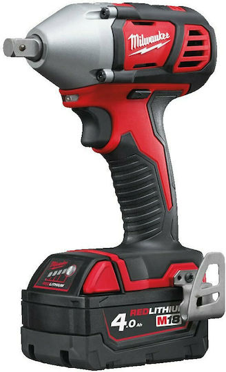 Milwaukee M18 BIW12-402C Μπουλονόκλειδο Μπαταρίας 18V 2x4Ah με Υποδοχή 1/2"