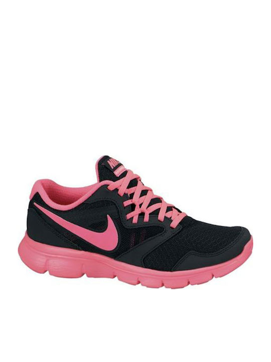 Flex Experience 3 Αθλητικά Παιδικά Παπούτσια Running με Κορδόνια Μαύρα