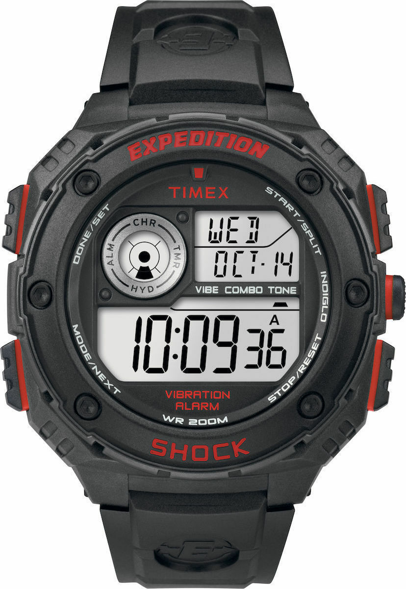Timex Shock Expediton Vibration T49980 Skroutz.gr