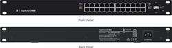 Ubiquiti EdgeSwitch 24 250W Managed L2 / L3 PoE+ Switch with 24 Gigabit (1Gbps) Ethernet Ports and 2 SFP Ports