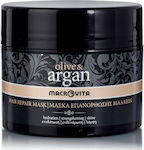 Macrovita Argan & Olive Mască de Păr pentru Reparare 200ml