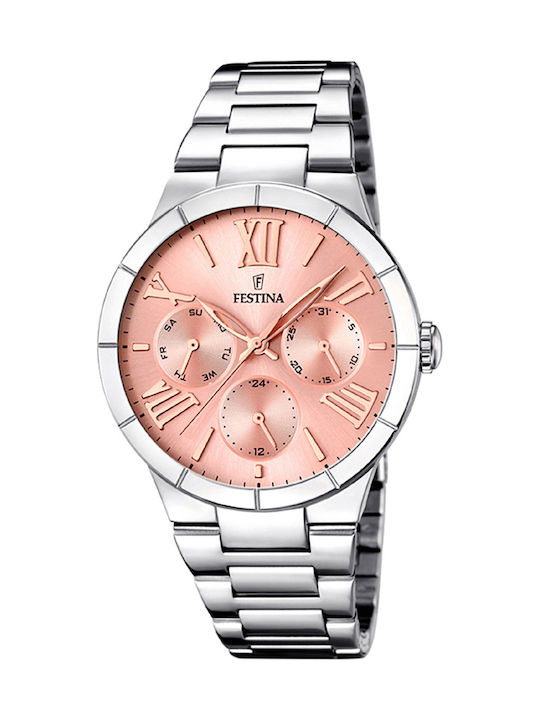 Festina Women's Watch Chronograph with Silver M...