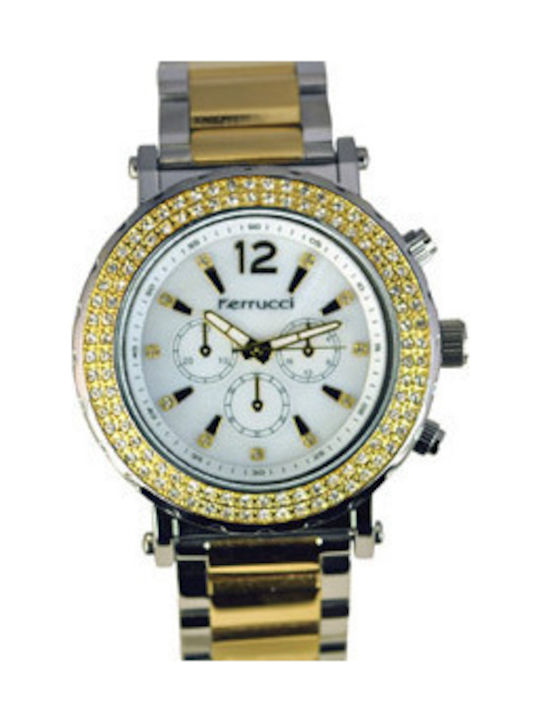 Ferrucci Watch with Gold Metal Bracelet