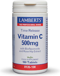 Lamberts Vitamin C Time Vitamină 500mg 100 Tablete