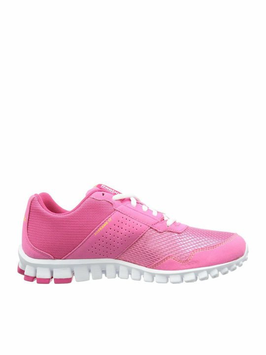 Reebok Αthletische Kinderschuhe Laufen Rosa