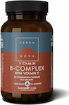 TerraNova B-Complex with Vitamin C Βιταμίνη για τα Μαλλιά & τo Δέρμα 540mg 50 φυτικές κάψουλες