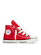 Converse Παιδικά Sneakers High Chuck Taylor High C Inf Κόκκινα