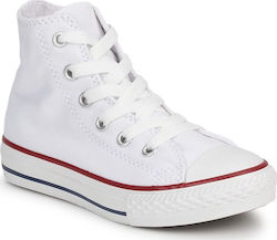Converse Παιδικά Sneakers High All Star Chuck Taylor Core για Αγόρι Optical White