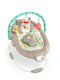 Bright Starts Electric Baby Bouncer Winnie The Pooh Dots & Hunny Pots Bouncer with Music and Vibration Grey for Child up to 9kg