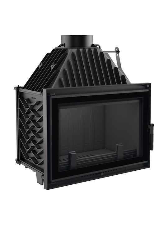 Kratki Oliwia Deco Ενεργειακό Τζάκι Ξύλου 18kW Ίσιο με Ανοιγόμενη Πόρτα