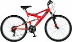 Orient S-400 26" Red Mountain Bike with 21 Speeds