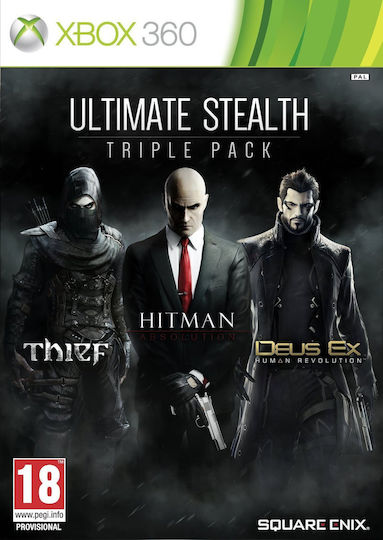 Ultimate Stealth Triple Pack (Thief/Hitman Absolution/Deux Ex) Xbox 360 Game