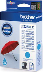 Brother LC225XL Original Cerneală Imprimantă InkJet Cyan (LC-225XLC)