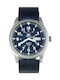Seiko 5 Sports Ανδρικό Ρολόι 43mm Αυτόματο με Μαύρο Δερμάτινο Λουράκι