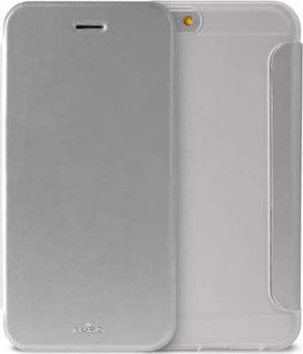 Puro Eco-leather Carte Piele artificială Argint (iPhone 6/6s) IPC647BOOKCCRYSIL