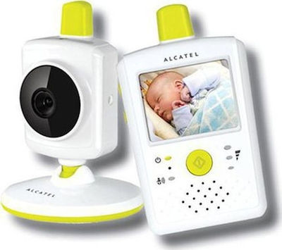 Alcatel Wireless Baby Monitor Baby Link 500 with Camera & Screen 2.4" with Two-Way Audio & Lullabies