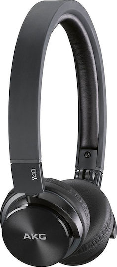 AKG Y40 Ενσύρματα On Ear Ακουστικά Μαύρα