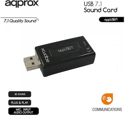 Approx USB71 External USB 7.1 Sound Card