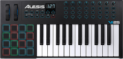 Alesis Midi Keyboard VI με 25 Πλήκτρα σε Μαύρο Χρώμα