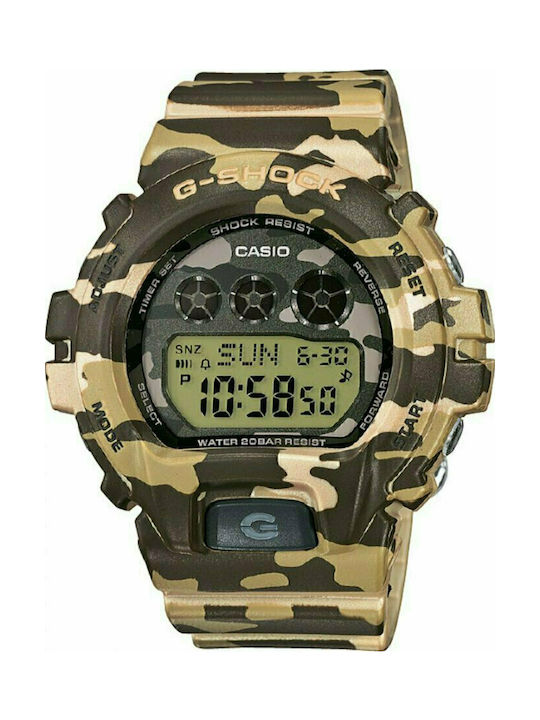 Casio G-Shock G-Specials Ψηφιακό Ρολόι Μπαταρίας με Καουτσούκ Λουράκι