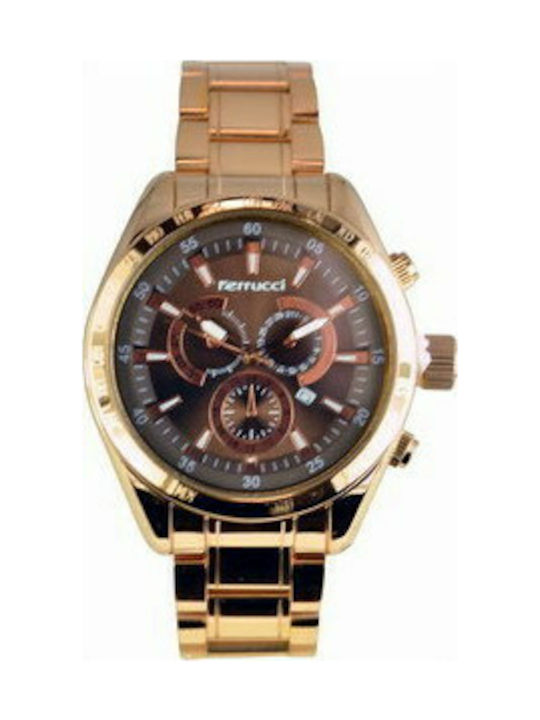 Ferrucci Watch with Gold Metal Bracelet