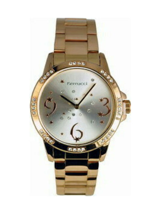 Ferrucci Watch with Gold Metal Bracelet