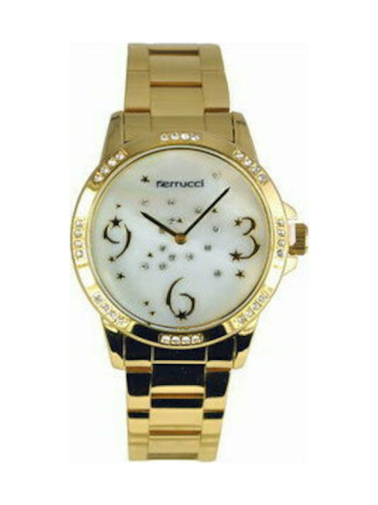 Ferrucci Uhr mit Gold Metallarmband