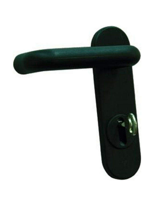 Single leaf door knob