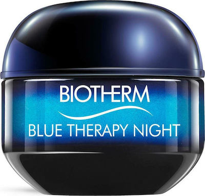 Biotherm Blue Therapy Αnti-aging , Moisturizing & Dark Spots Night Cream Suitable for All Skin Types 50ml