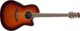 Ovation Semi-Akustik Gitarre CS24-1 Celebrity Standard Ausschnitt Sunburst