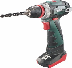 Metabo PowerMaxx BS 10.8 Quick Pro Drill Driver Battery 10.8V 1x2Ah & 1x4Ah