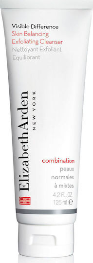Elizabeth Arden Visible Difference Skin Balancing Exfoliating Clea Cremă Demachiant Cu Acțiune Exfoliantă Pentru Față 125ml