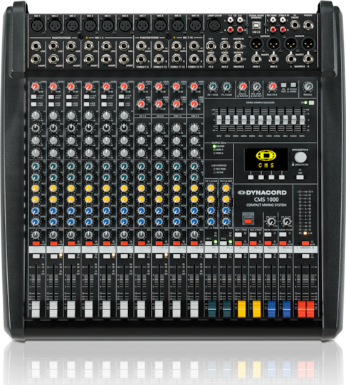 Dynacord 10 XLR Inputs