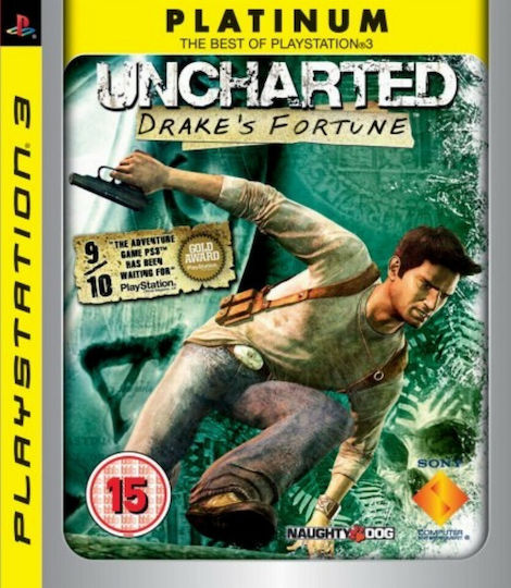 Uncharted: Drake's Fortune Platinum Edition PS3 Game (Used)