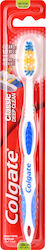 Colgate Classic Deep Clean Manual Toothbrush Medium Blue 1pcs