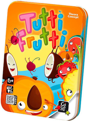 Gigamic Board Game Tutti Frutti for 2-6 Players 6+ Years GIG46 (EN)