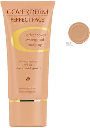 Coverderm Perfect Face Waterproof SPF20 Mov/alb...
