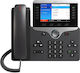 Cisco 8861 Ενσύρματο Τηλέφωνο IP Μαύρο
