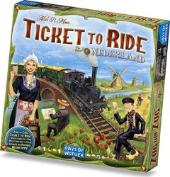 Ticket to Ride: Ολλανδία (Extensie) 8+ Ani (EN) Days of Wonder Ticket to Ride: Ολλανδία (Extensie) 8+ Ani (EN) Days of Wonder