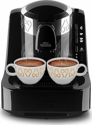 Arzum Okka OK002 Greek Coffee Machine 710W with Capacity 800ml Chrome