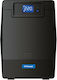 Tescom Leo LCD 850AP UPS Line-Interactive 850VA 480W cu 2 Schuko Prize